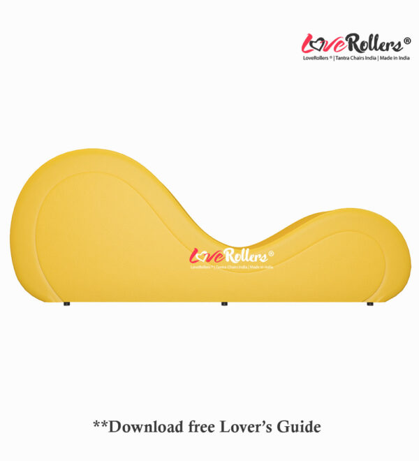 Artistic Chair called LoveRollers and Exclusively Handcrafted at LoveRollers Studio, INDIA'S 1st Manufacture of Tantra Chair with Love Pillow